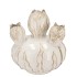 MARA WHITE VASE BOL TULIP 22X22X24CM NM