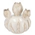MARA WHITE VASE BOL TULIP 27X27X31CM NM