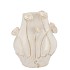 MARA WHITE VASE LOTUS 24X18X30CM NM