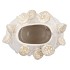 MARA WHITE VASE LOTUS 24X18X30CM NM