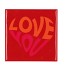 TILE LOVE YOU RED 10X10X1CM