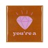 TILE YOU'RE A GREEN 10X10X1CM NM