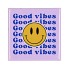 TILE SMILEY YELLOW/ORANGE/PINK 10X10X1CM NM
