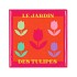 TILE LE JARDIN ORANGE 10X10X1CM NM