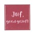 TILE JUF PINK 10X10X1CM