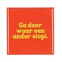 TILE GA DOOR ORANGE 10X10X1CM NM