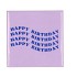 TILE BIRTHDAY PURPLE 10X10X1CM NM