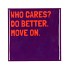 TILE WHO CARES? PURPLE 10X10X1CM NM