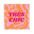TILE TRES CHIC PINK 10X10X1CM NM
