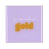 TILE GOLD PURPLE 10X10X1CM NM