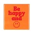 TILE BE HAPPY ORANGE/PINK 10X10X1CM