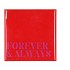 TILE FOREVER & ALWAYS RED 10X10X1CM NM