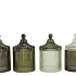 BICOLORE SUMMER GREEN MIX JARS ASS 11X17CM