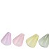 DELIGHT DREAMY PASTEL MIX DROP VASE  ASS 12X14CM