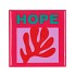 TILE HOPE PINK 10X10X1CM NM