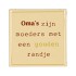 TILE OMA'S BEIGE 10X10X1CM