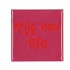 TILE KRIJG NOU PINK 10X10X1CM NM