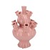 ROTTERDAM PINK VASE SET TULIP 25X25X36CM NM
