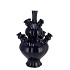 ROTTERDAM BLUE VASE SET TULIP 25X25X36CM NM