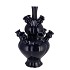 ROTTERDAM BLUE VASE SET TULIP 31X31X46CM NM