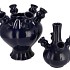 ROTTERDAM BLUE VASE SET TULIP 31X31X46CM NM