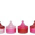 BICOLORE DUTCH PINK MIX JARS ASS 11X13CM