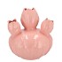 MARA PINK VASE BOL TULIP 22X22X24CM NM