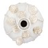 MARA WHITE VASE BOL LOTUS 30X30X30CM NM