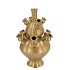 ROTTERDAM GOLD VASE SET TULIP 25X25X36CM NM