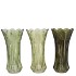 DELIGHT SUMMER GREEN MIX VASE TULIP ASS 11X20CM