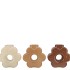 LIVIA NATURAL BROWN MIX VASE ASS 16X6X16CM