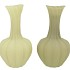 LUXX SUMMER GREEN MIX VASE GARLIC ASS 17X31CM