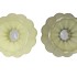 LUXX SUMMER GREEN MIX VASE CONE NECK ASS 26X32CM