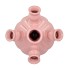 ROTTERDAM PINK VASE TULIP 20X20X23CM NM