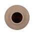 LISBOA BROWN VASE BULB HIGH 14X14X28CM NM