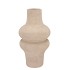 LISBOA SAND VASE BULB HIGH 18X18X34CM