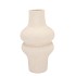 LISBOA WHITE VASE BULB HIGH 18X18X34CM