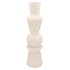 LISBOA WHITE VASE CURVES 20X20X72CM NM