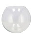 GLASS VASE BALL 24X21CM