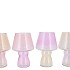 BICOLORE DREAMY PASTEL MIX LAMP ASS 17X25CM