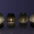 BICOLORE SUMMER GREEN MIX LED MUSHROOM ASS 12X15CM