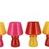 BICOLORE DUTCH ORANGE MIX LED LAMP ASS 17X25CM