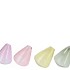 DELIGHT DREAMY PASTEL MIX DROP VASE ASS 15X20CM
