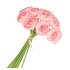 SILK RANUNCULUS BOUQUET 10X PEACH 32CM