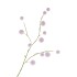 SILK FLOCKY FRUIT PURPLE 80CM