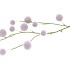 SILK FLOCKY FRUIT PURPLE 80CM