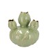 MARA PISTACHE VASE BOL TULIP 17X17X18CM NM