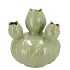 MARA PISTACHE VASE BOL TULIP 22X22X24CM NM