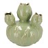 MARA PISTACHE VASE BOL TULIP 27X27X31CM NM