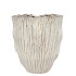 LIMA WHITE VASE OVAL DOUBLE 24X13X26CM